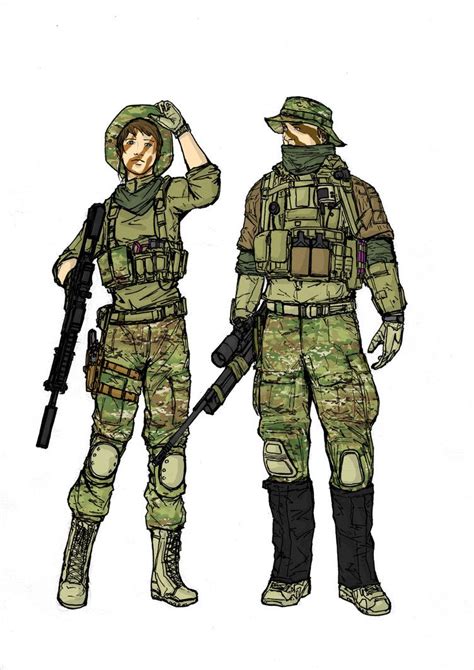 Usmc Scout Recon Class Usmc Character Art Fashion Illustration Sketches