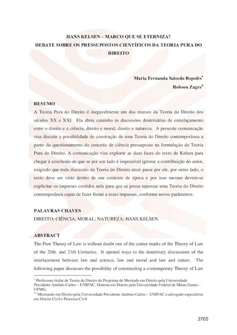 PDF HANS KELSEN Publicadireito Br Partimos Do Pressuposto Que