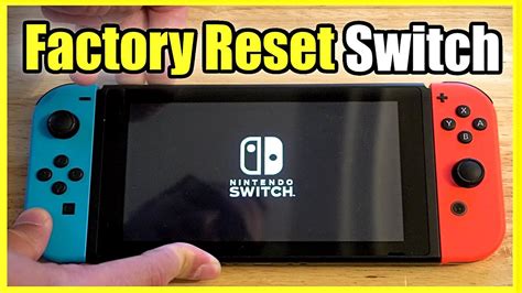 How To Factory Reset Nintendo Switch Make It Run Like New Easy