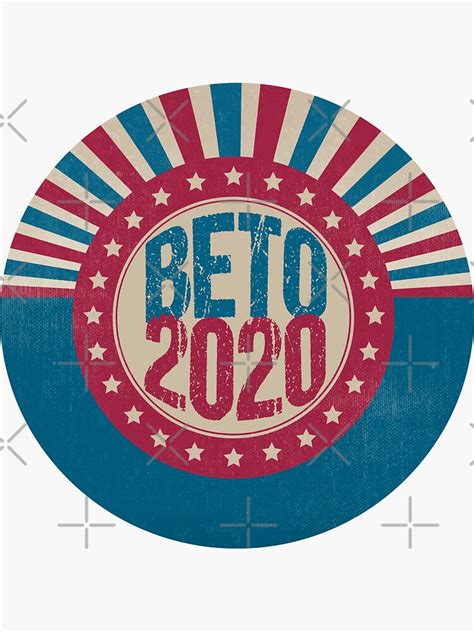 Retro Beto Orourke 2020 Sticker For Sale By Elishamarie28 Redbubble