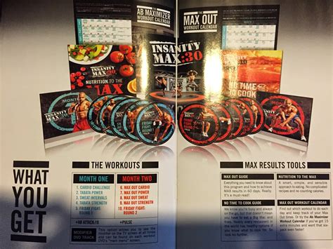 Shaun Ts Insanity Max 30 Workout Kit 21 Day Fix Extreme Dvd Atelier