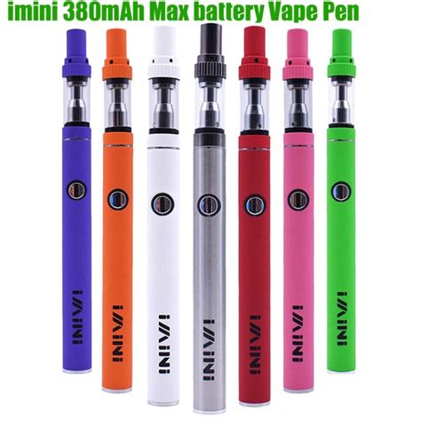 Authentic Imini Vape Pen Mah Max Preheat Vv Battery Cartridges