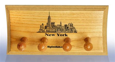 New York Skyline Two Bat Rack Big Time Bats