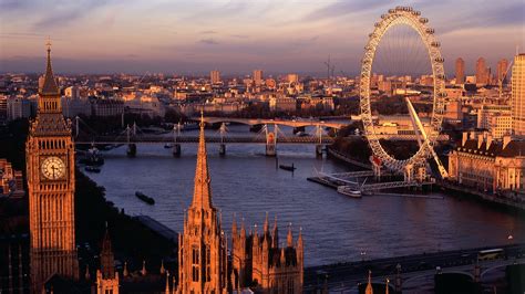 London Panorama European Landscape Wallpaper 1920x1080 Download