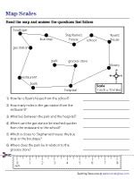 Map Scale Worksheets Worksheets Library