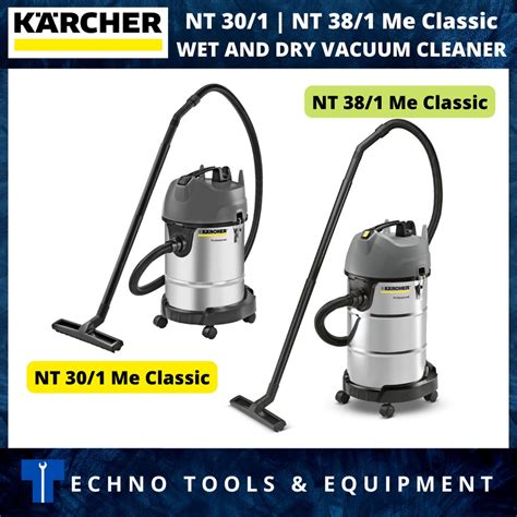 Karcher Nt30 1 Nt38 1 Me Classic Wet And Dry Vacuum Cleaner Shopee