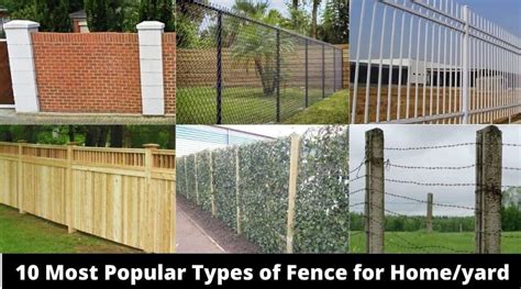 Aprender Sobre 74 Imagem Different Types Of Farm Fencing Br