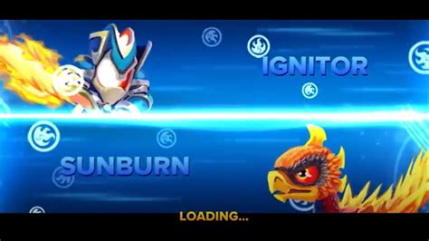 Ignitor Vs Sunburn Skylanders Swap Force Arena Battle Mode Youtube