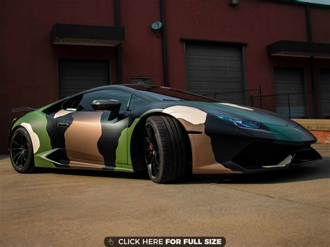 Camo Wrapped Lamborghini Huracan Camo Truck Wrap Camo Car Cool Sports