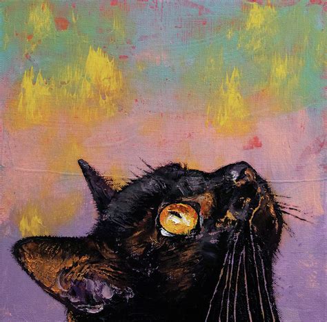 Fixed Gaze Painting By Michael Creese Fine Art America