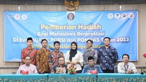 Uin Salatiga Beri Apresiasi Mahasiswa Berprestasi Uin Salatiga