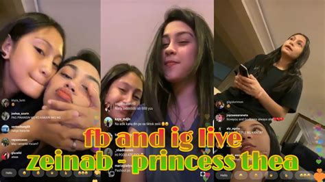 Zeinab Harake Princess Thea Fb Ig Live 2020 Youtube