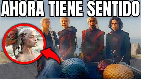 AHORA TODO TIENE SENTIDO Los HUEVOS De DRAGON De DAENERYS HOUSE OF