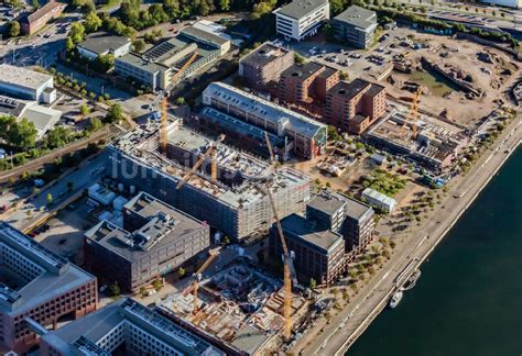 Kiel Aus Der Vogelperspektive Neubau Wohn Und Gesch Ftshaus Viertel