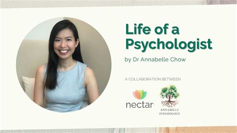 Life Of A Psychologist By Dr Annabelle Chow Youtube