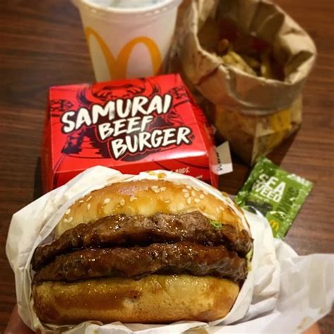 Mcdonalds Samurai Burger And Seaweed Shaker Fries Are Back With New