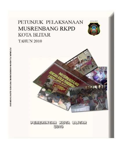 Petunjuk Pelaksanaan Musyawarah Perencanaan Pembangunan Musrenbang