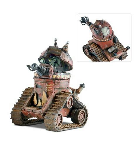 Grot Tank Warhammer Models, Warhammer 40k Artwork, Warhammer 30k, Orks ...