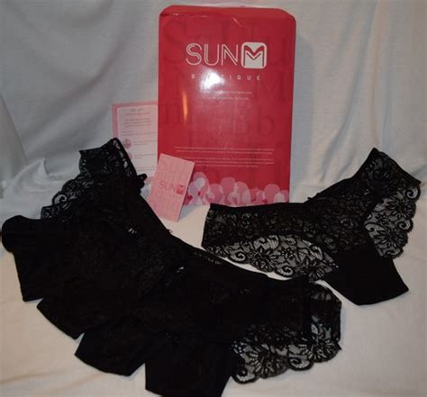 Sunm Boutique 6 Pk Sexy Seamless Women Lace Panties Sz M Cheeky Bikini Underwear EBay
