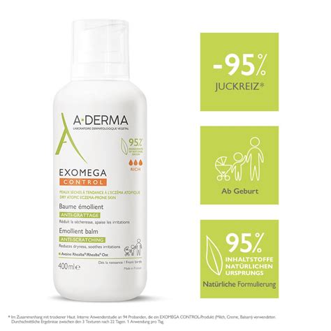 A Derma Exomega Control R Ckfettender Balsam Ml Shop Apotheke