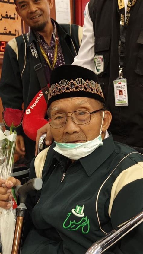 Sosok Harjo Mislan Jemaah Haji Tertua Indonesia Berusia Tahun