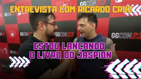 Ressaca Nerd Entrevista Ricardo Cruz Na Ggcon Anime Cantor Jaspion