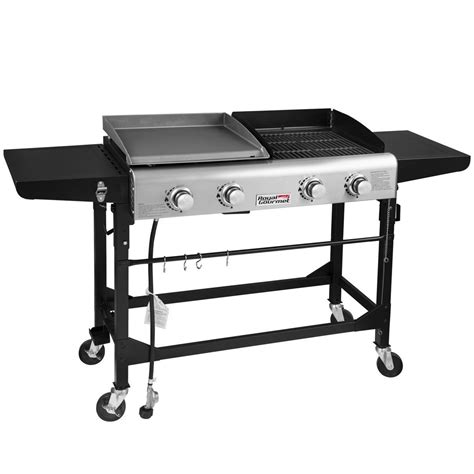 Royal Gourmet Burners Portable Propane Gas Grill And Griddle Combo