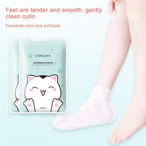 Foot Membrane Exfoliating Leg And Foot Membrane Exfoliating Socks Scrub For Pedicure Anti Crack