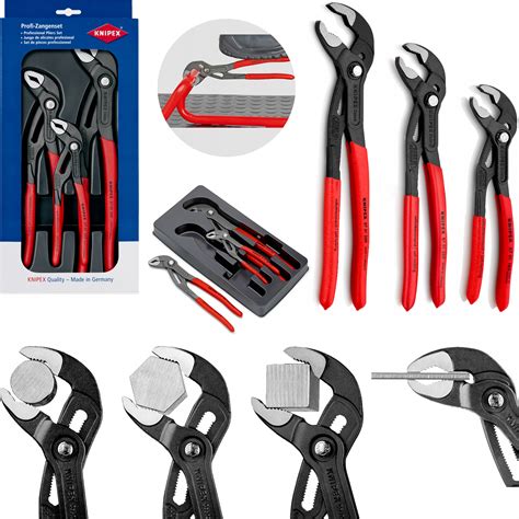 Knipex Zestaw Szczypiec Rur Cobra Szczypce Klucz Mm Szt