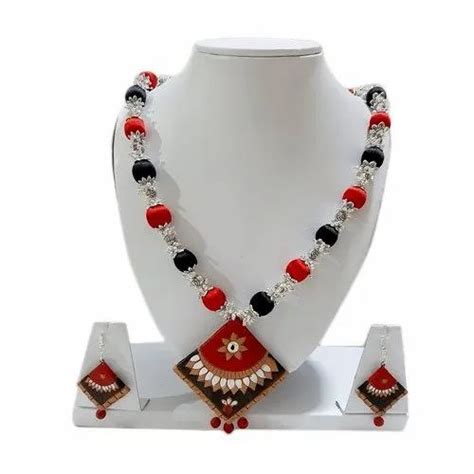 Party Wear Silk Thread Jewellery Set at Rs 500 set रशम क धग क