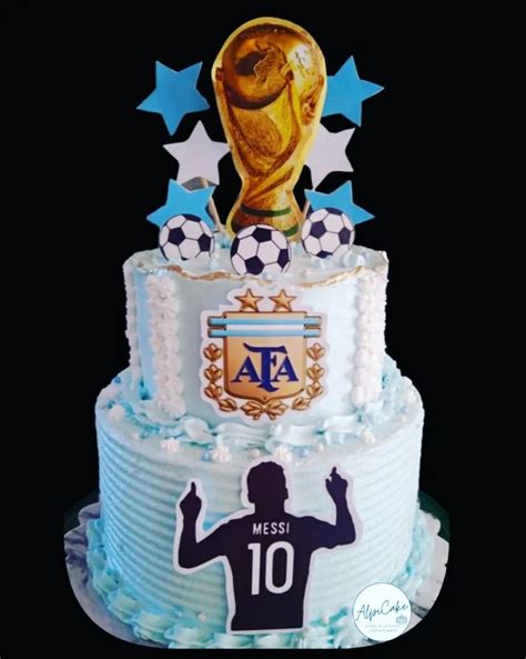 Torta Tem Tica Argentina Messi Tortas Tem Ticas Torta Para Fiesta