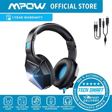 Mpow Eg Gaming Headset For Ps Ps Pc Xbox One Switch Surround