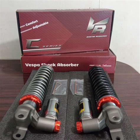 Jual Shock Tabung Belakang VRossi Vespa Super Sprint Px Ps Excel