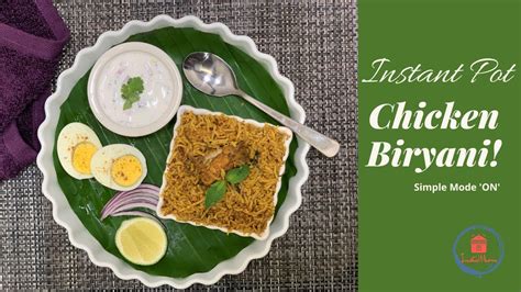 Chicken Biryani using InstantPot From Scratch – Instant Pot Teacher