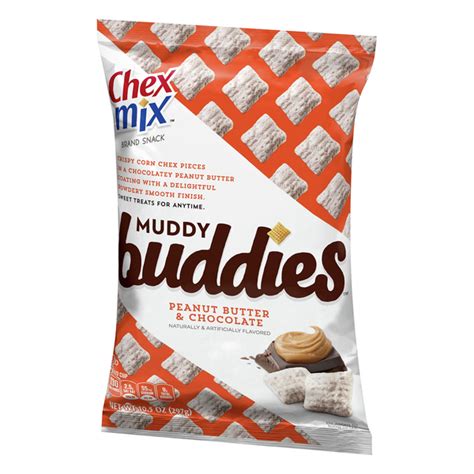 Chex Mix Muddy Buddies Peanut Butter And Chocolate Snack Mix Hy Vee Aisles Online Grocery Shopping