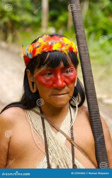 Amazon Indian Woman Stock Photo Image Of Rainforest Amazonian 2394460