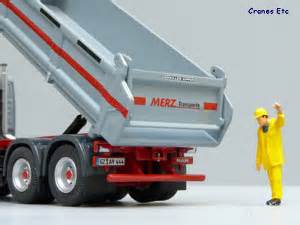 NZG 776 01 MAN TGS 8x4 Meiller Tipper Merz Cranes Etc Review