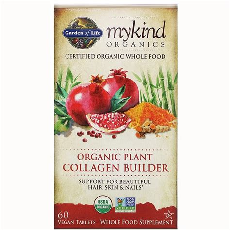 Garden Of Life Mykind Organic Plant Collagen Builder Vegan Tabs