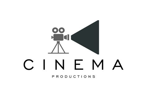 Flat Cinema Logo Design Template Graphic by byemalkan · Creative Fabrica