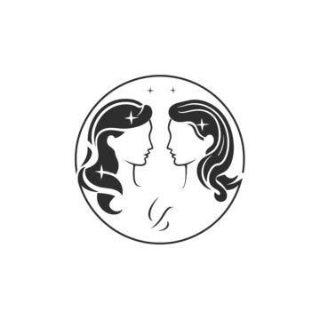 Gemini For Horoscope Symbol In Minimalist Line Style Horoscope Symbol