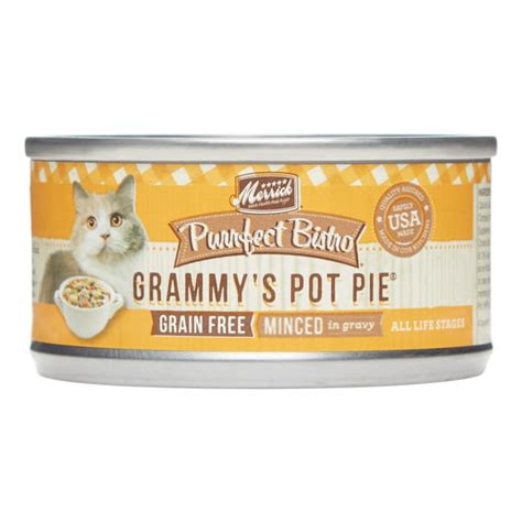 Merrick Purrfect Bistro Grain Free Grammy S Pot Pie Wet Cat Food 3 Oz