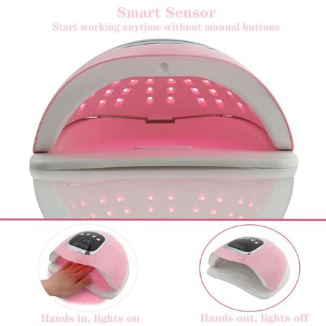 Sun Pengering Kutek Uv Lamp Nail Dryer Sensor Lcd Display Sun X Max