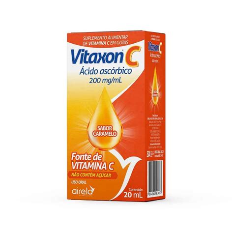 Vitaxon C Ácido Ascórbico Gotas 200Mg Ml X 20Ml Airela Farmadon La