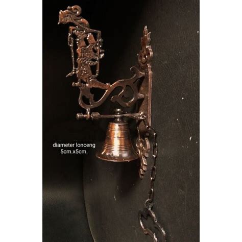 Bel Pintu Lonceng Antik Logam Motif Wayang Srikandi Lazada Indonesia