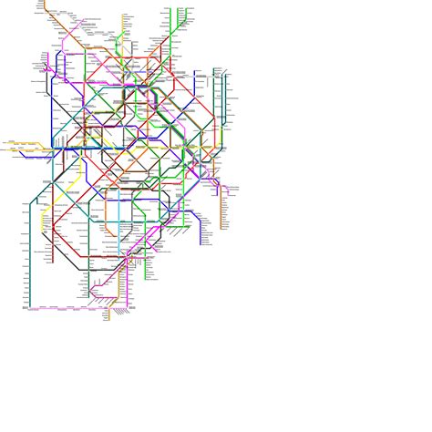Moscow - Metro Map Maker