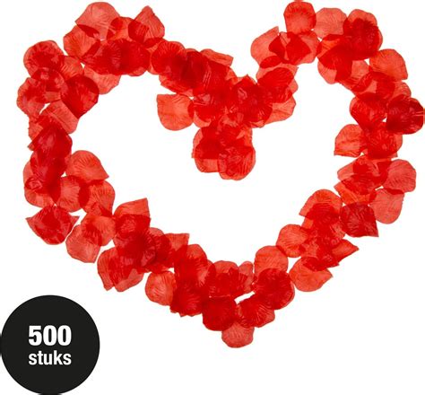 Rozenblaadjes Rood 500 Stuks Romantisch Versiering