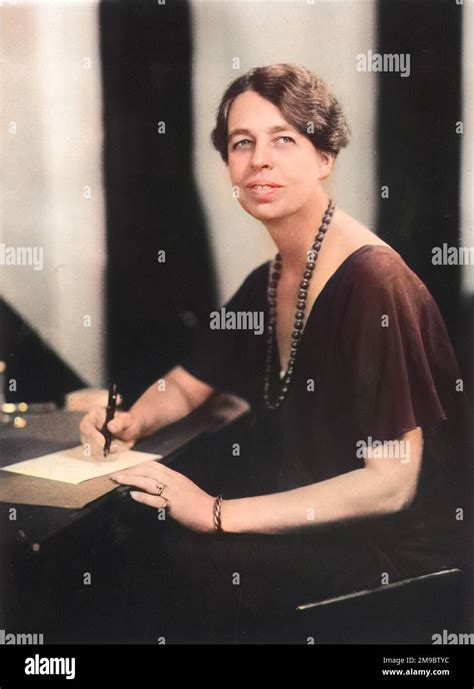 Portrait Of Eleanor Roosevelt 1884 1962 American Humanitarian