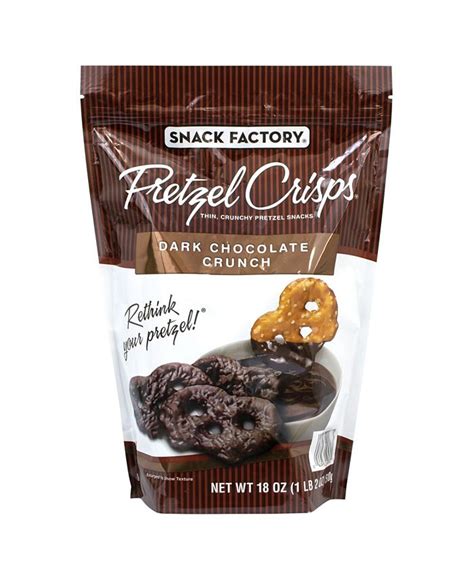 Pretzel Crisps Dark Chocolate Crunch 18 Oz Macy S