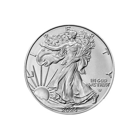 Águila 2024 Estados Unidos 1 Onza Plata Monedas Lamasbolano