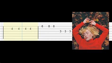 Girl In Red We Fell In Love In October Easy Guitar Tabs Tutorial